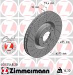 ZIMMERMANN Disc frana ZIMMERMANN 400.5548. 20 (400.5548.20)