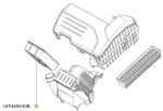 Original Renault Filtru aer ORIGINAL RENAULT 16 54 690 40R (16 54 690 40R)