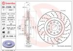 BREMBO Disc frana BREMBO 09. C306.1X (09.C306.1X)