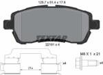 TEXTAR Set placute frana TEXTAR 2219103 (2219103)