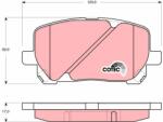 TRW Set placute frana TRW GDB3315 (GDB3315)