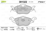 VALEO Set placute frana VALEO 301322 (301322)