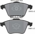 TEXTAR Set placute frana TEXTAR 2391201 (2391201) - fixbox
