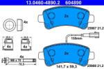 ATE Set placute frana ATE 13.0460-4890.2 (13.0460-4890.2)
