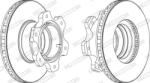 FERODO Disc frana FERODO FCR208A (FCR208A)