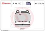 BREMBO Set placute frana BREMBO P 85 111 (P 85 111)