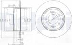 DELPHI Disc frana DELPHI BG4012 (BG4012) - fixbox