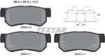 TEXTAR Set placute frana TEXTAR 2354301 (2354301) - fixbox