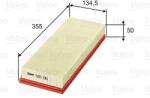 VALEO Filtru aer VALEO 585190 (585190) - fixbox