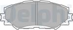 DELPHI Set placute frana, frana disc DELPHI LP2002 - fixbox