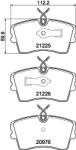 TEXTAR Set placute frana TEXTAR 2122501 (2122501) - fixbox