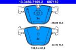 ATE Set placute frana ATE 13.0460-7169.2 (13.0460-7169.2) - fixbox