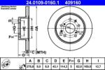 ATE Disc frana Suzuki Swift III ATE 24.0109-0160.1 (24.0109-0160.1)