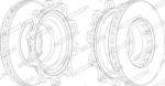 FERODO Disc frana FERODO FCR193A (FCR193A)