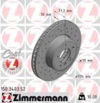 ZIMMERMANN Disc frana ZIMMERMANN 150.3403. 52 (150.3403.52)