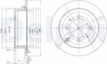 DELPHI Disc frana DELPHI BG3400 (BG3400) - fixbox