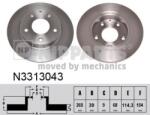 NIPPARTS Disc frana NIPPARTS N3313043 - fixbox