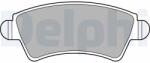 DELPHI Set placute frana DELPHI LP1846 (LP1846)