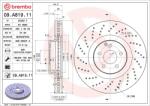 BREMBO Disc frana BREMBO 09. A819.11 - fixbox