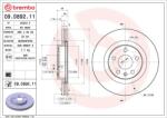 BREMBO Disc frana BREMBO 09. D892.11 (09.D892.11)