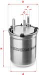 SOFIMA Filtru combustibil SOFIMA S 4033 NR (S 4033 NR) - fixbox