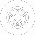 TRW Disc frana TRW DF6947 (DF6947) - fixbox