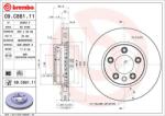 BREMBO Disc frana BREMBO 09. C881.11 - fixbox