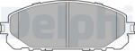 DELPHI Set placute frana DELPHI LP3271 (LP3271)