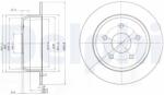 DELPHI Disc frana DELPHI BG3660 (BG3660) - fixbox