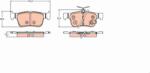 TRW Set placute frana TRW GDB2223 (GDB2223)