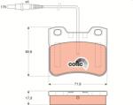 TRW Set placute frana TRW GDB1031 (GDB1031)