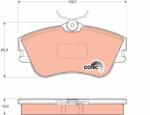 TRW Set placute frana TRW GDB1092 (GDB1092)