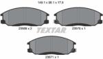 TEXTAR Set placute frana TEXTAR 2356901 (2356901) - fixbox