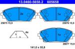 ATE Set placute frana ATE 13.0460-5658.2 (13.0460-5658.2)