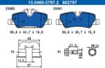 ATE Set placute frana ATE 13.0460-2797.2 (13.0460-2797.2)
