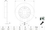 Bosch Disc frana BOSCH 0 986 478 986 (0 986 478 986) - fixbox