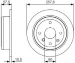 Bosch Disc frana BOSCH 0 986 479 S08 (0 986 479 S08) - fixbox