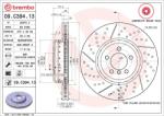 BREMBO Disc frana BREMBO 09. C394.13 (09.C394.13)