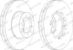 FERODO Disc frana FERODO FCR283A (FCR283A)