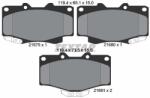 TEXTAR Set placute frana TEXTAR 2167904 (2167904) - fixbox