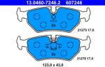 ATE Set placute frana ATE 13.0460-7246.2 (13.0460-7246.2)