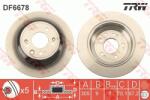 TRW Disc frana TRW DF6678 - fixbox