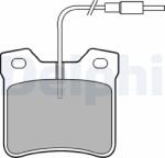DELPHI Set placute frana DELPHI LP667 (LP667)