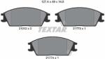 TEXTAR Set placute frana TEXTAR 2101202 (2101202) - fixbox