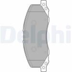 DELPHI Set placute frana DELPHI LP2082 (LP2082)