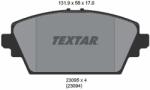TEXTAR Set placute frana TEXTAR 2309501 (2309501) - fixbox