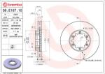 BREMBO Disc frana BREMBO 09. E167.10 (09.E167.10)