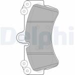 DELPHI Set placute frana DELPHI LP1997 (LP1997)