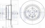 DELPHI Disc frana DELPHI BG3550 (BG3550) - fixbox