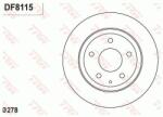 TRW Disc frana TRW DF8115 (DF8115) - fixbox